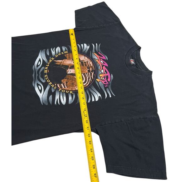 Vintage RARE Giant ZZ Top’s Mean Rhythm Global Tour 1997 T-Shirt Tee - L - Picture 7 of 9